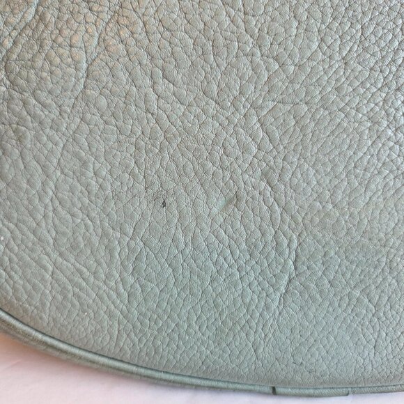 EUC & Vintage Coach Sonoma Flap Bag Natural Grain (#4903) in Aqua - Picture 9 of 15